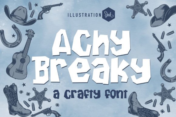 Achy Breaky: A Whimsical Sans Serif Font Review
