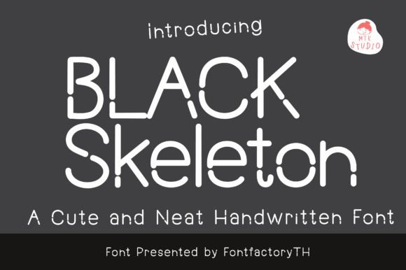 Blackskeleton: A Unique Sans Serif Font for Branding