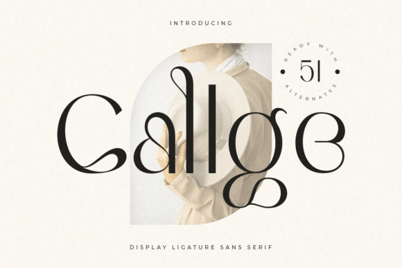 Callge: A Modern Sans Serif Font for Web Design