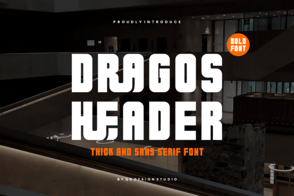 Dragos Header: A Bold Sans Serif for Editorial Impact