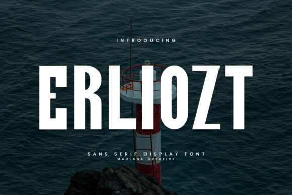 Erliozt: A Bold Sans Serif Font for Modern Web Design