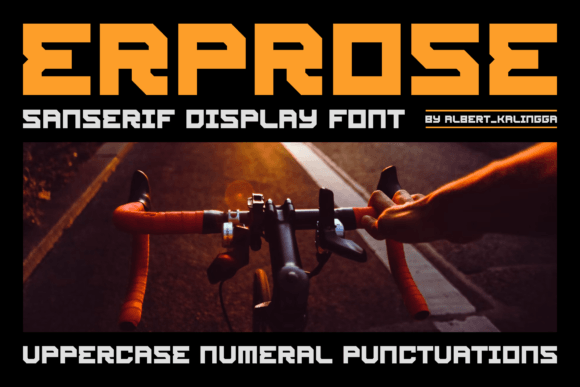 Erprose: A Quirky Sans Serif Font for Modern Branding Projects