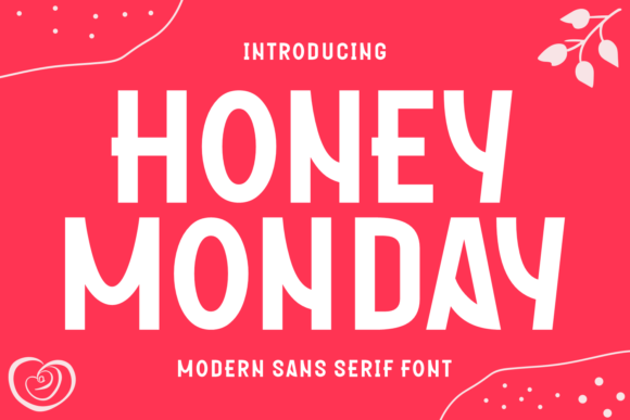 Honey Monday: A Modern Sans Serif Font for Makers