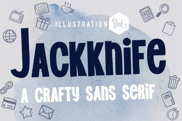 Jackknife: A Boxy Sans Serif for Whimsical Branding