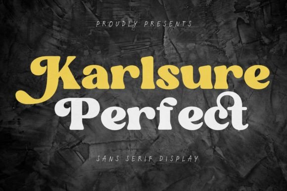 Karlsure Perfect: A Classy Sans Serif Font for Makers
