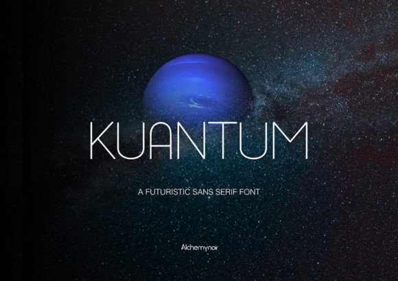 Kuantum: A Modern Sans Serif for Bold Branding