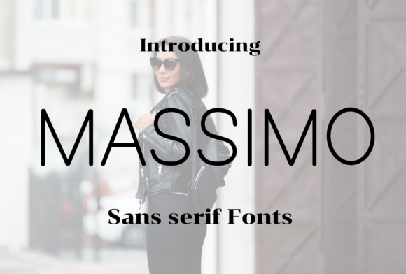 Massimo: A Minimalist Sans Serif for Modern Branding