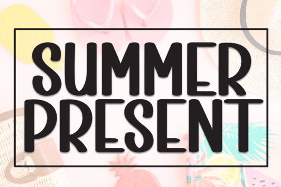 Summer Present: A Neat Sans Serif Font Review