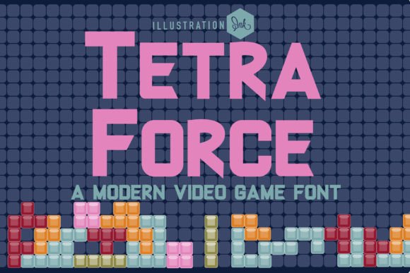 Tetra Force: A Bold Sans Serif Font for Business