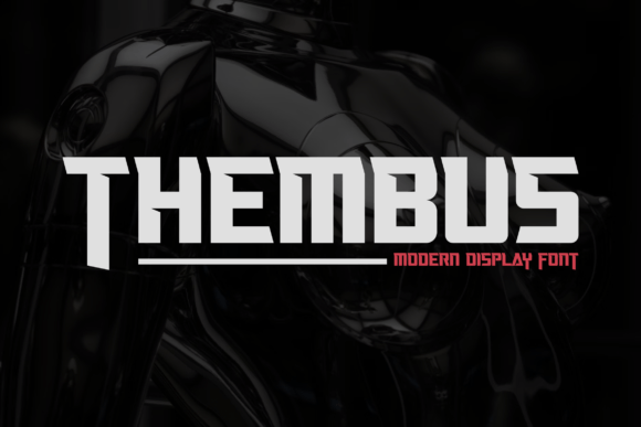 Thembus: A Quirky Sans Serif Font for Editorial Design and Digital Publishing