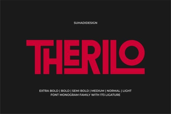 Therilo: The Modern Sans Serif Font for Marketers