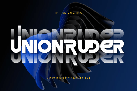 Unionruder: A Modern Sans Serif Font for Business