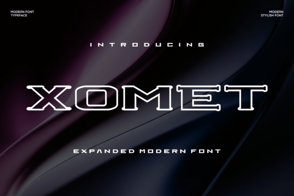Xomet: A Premium Sans Serif Font for Modern Branding