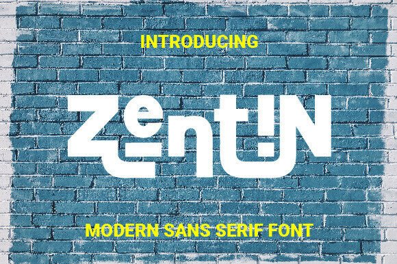 Zentin: A Versatile Sans Serif Font for Web Design